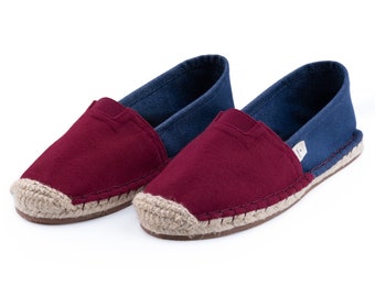 Ethically Handmade Espadrilles ExtraFit for Women in Very Berry. Ease Into Vibrant Summer Style. 100% Biodegradable & Vegan