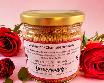 Senfkaviar Champagner-Rose