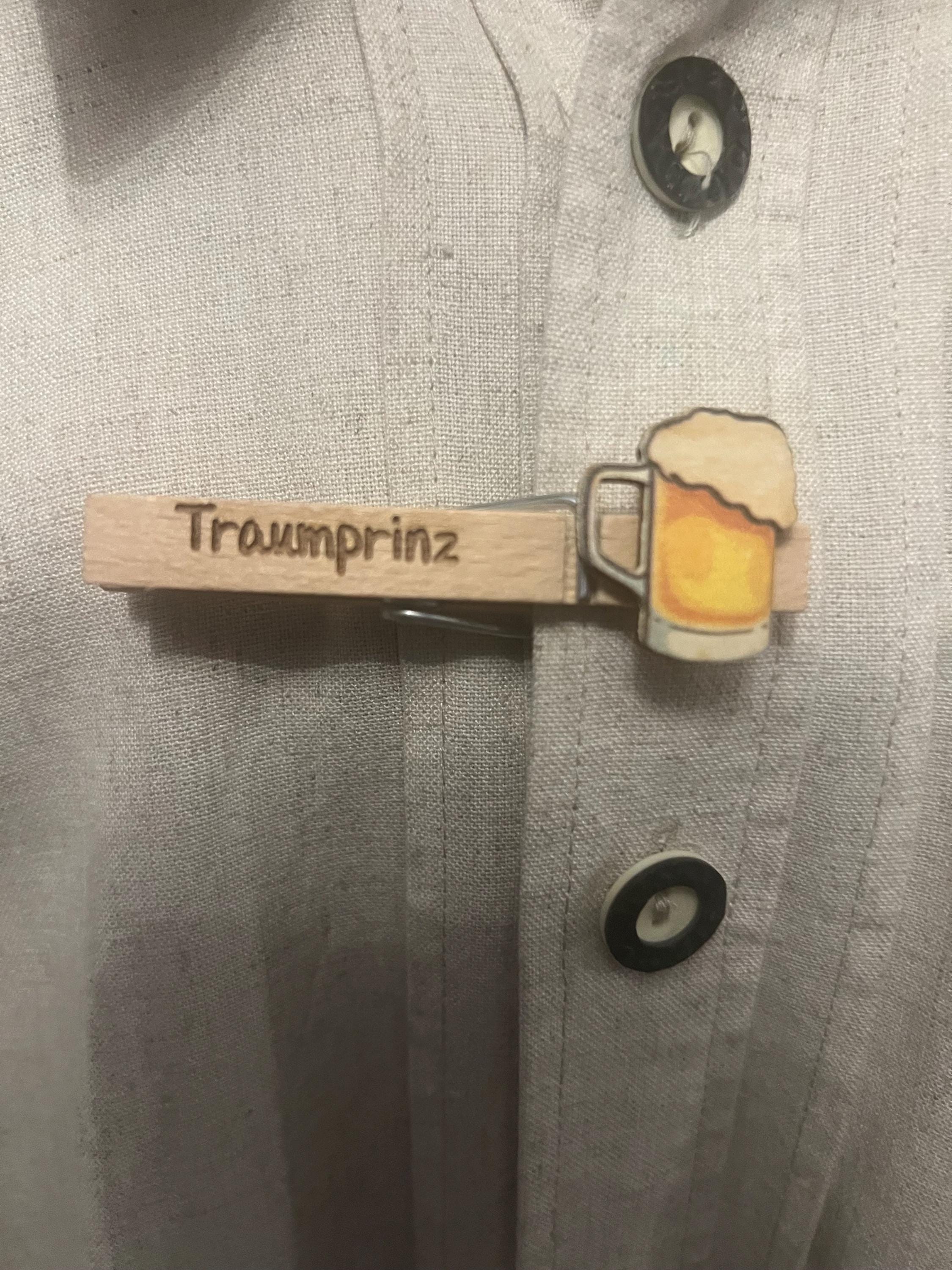 50 Stück Oktoberfest Wäscheklammern Holz | Bayerische Festival Deko | Party Favors Für Wiesn Feier