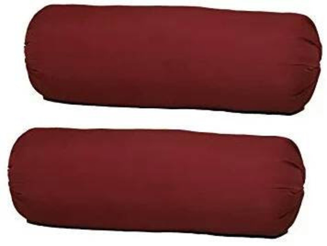 Classical Bed Bolsters360TC Cotton With Insert Filling White Etsy