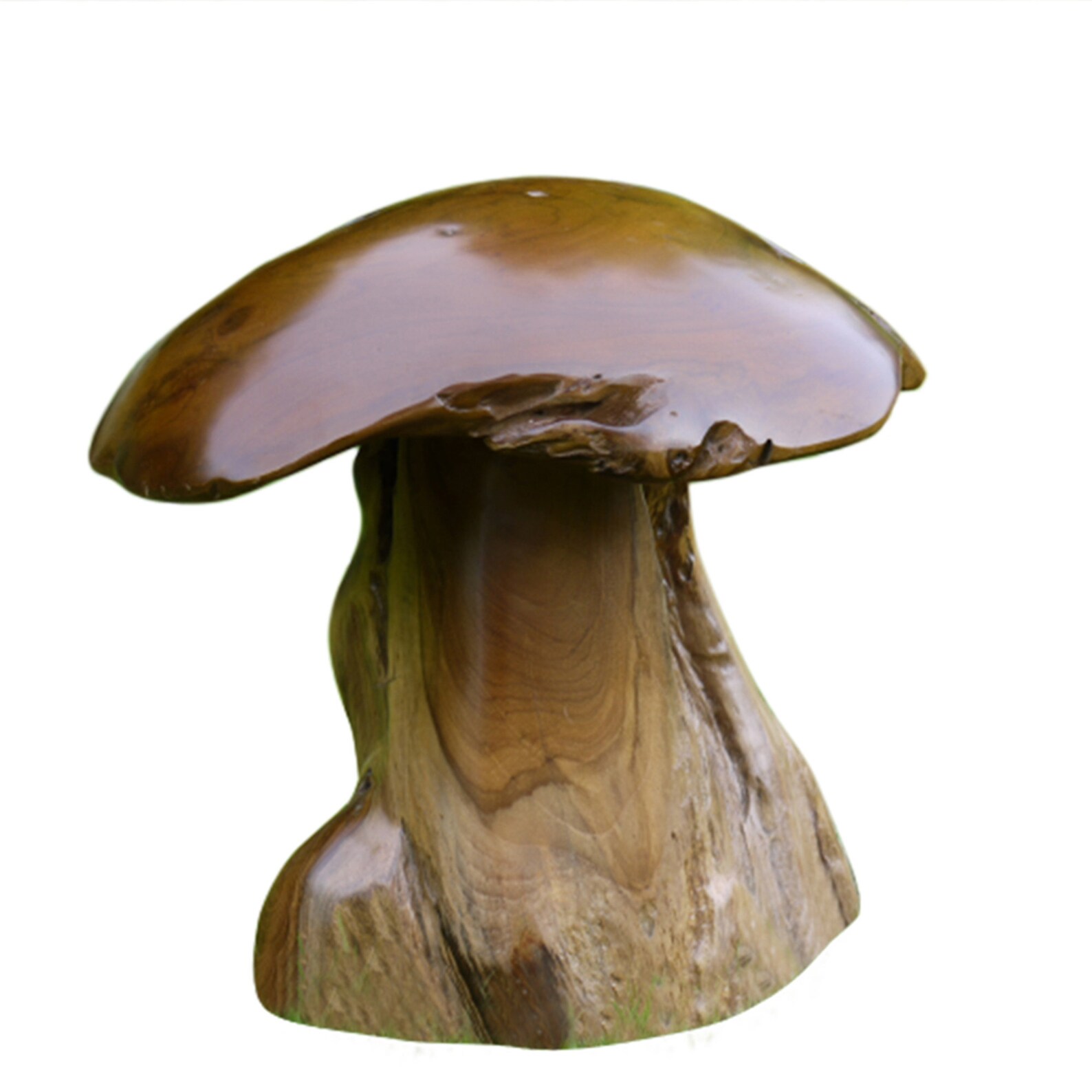 Wooden Mushroom Garden Ornament Decoration Home Ornament for Etsy