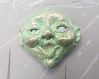 happy green man