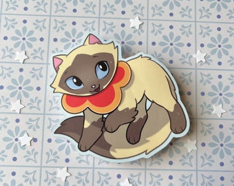 Nostalgic Chinese Cat Sticker