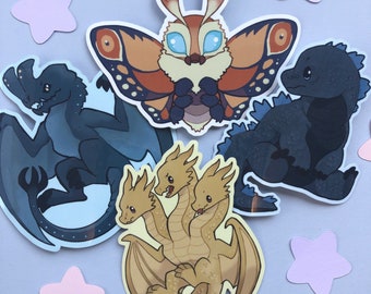 Cutie Kaiju Stickers