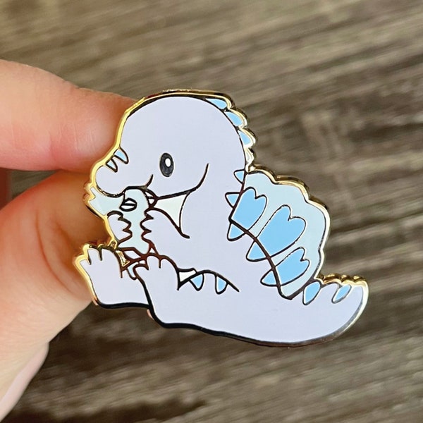 Spinosaurus - Cutie Pastel Dinosaur Enamel Pin