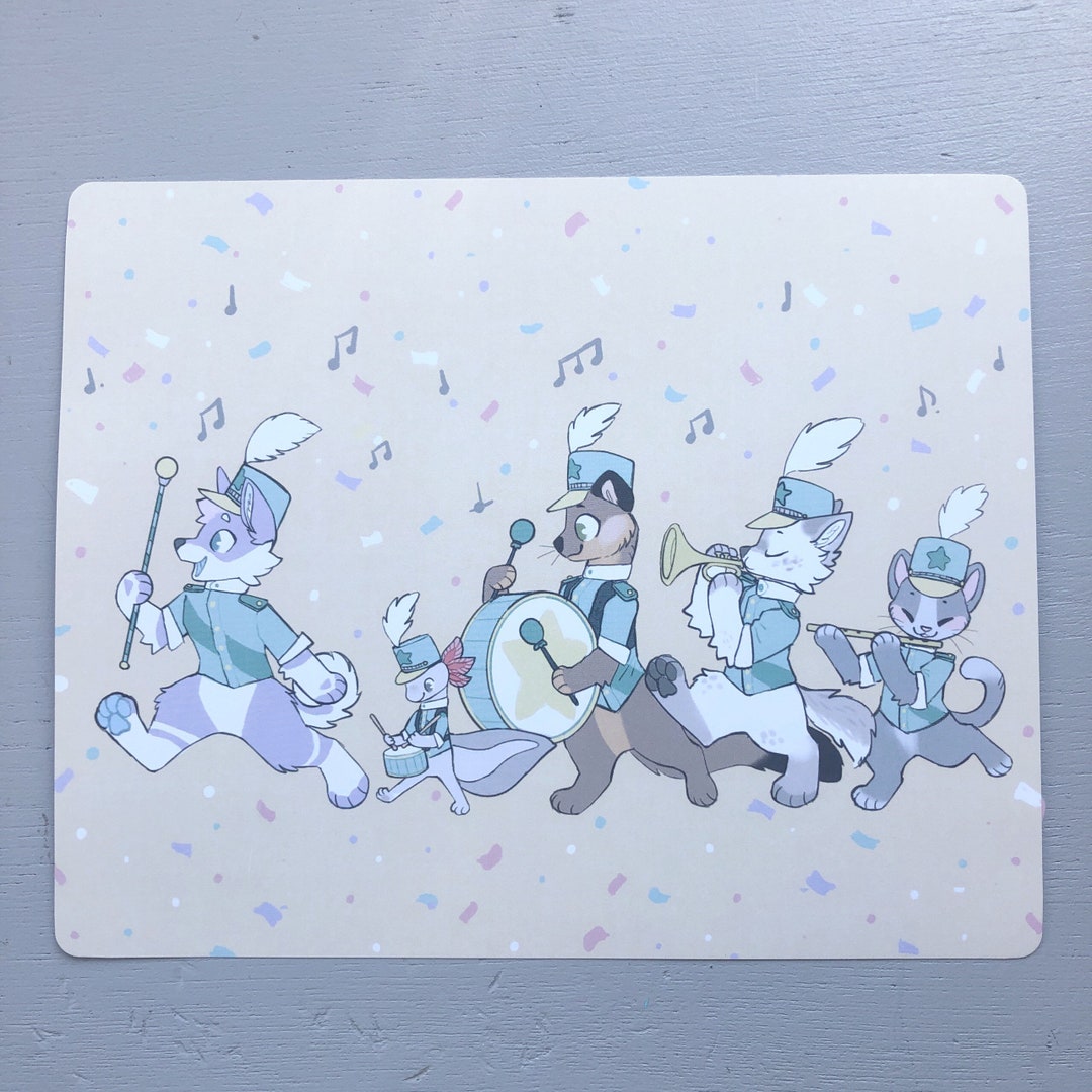 Pastel Marching Band 8x10 Print Etsy