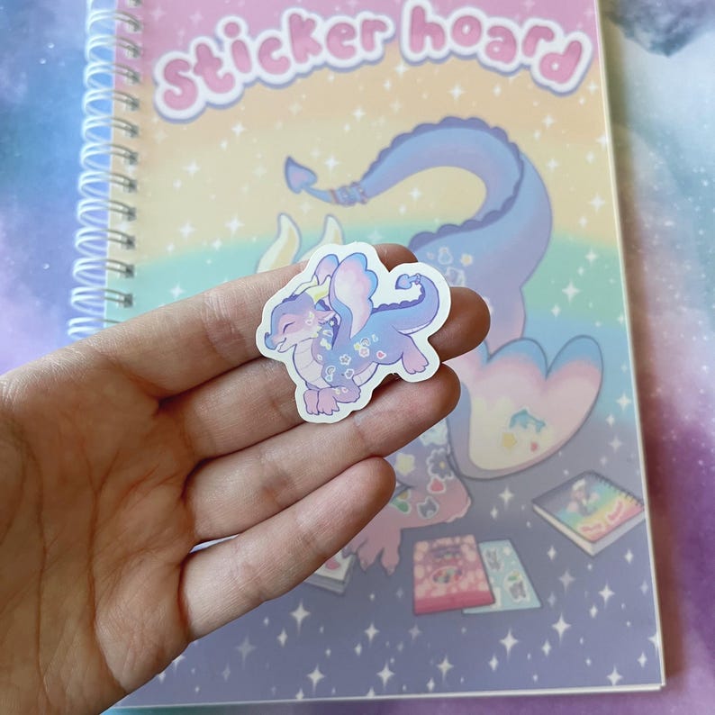 PREORDER Sticker Hoard Reusable Sticker Collecting Book Etsy