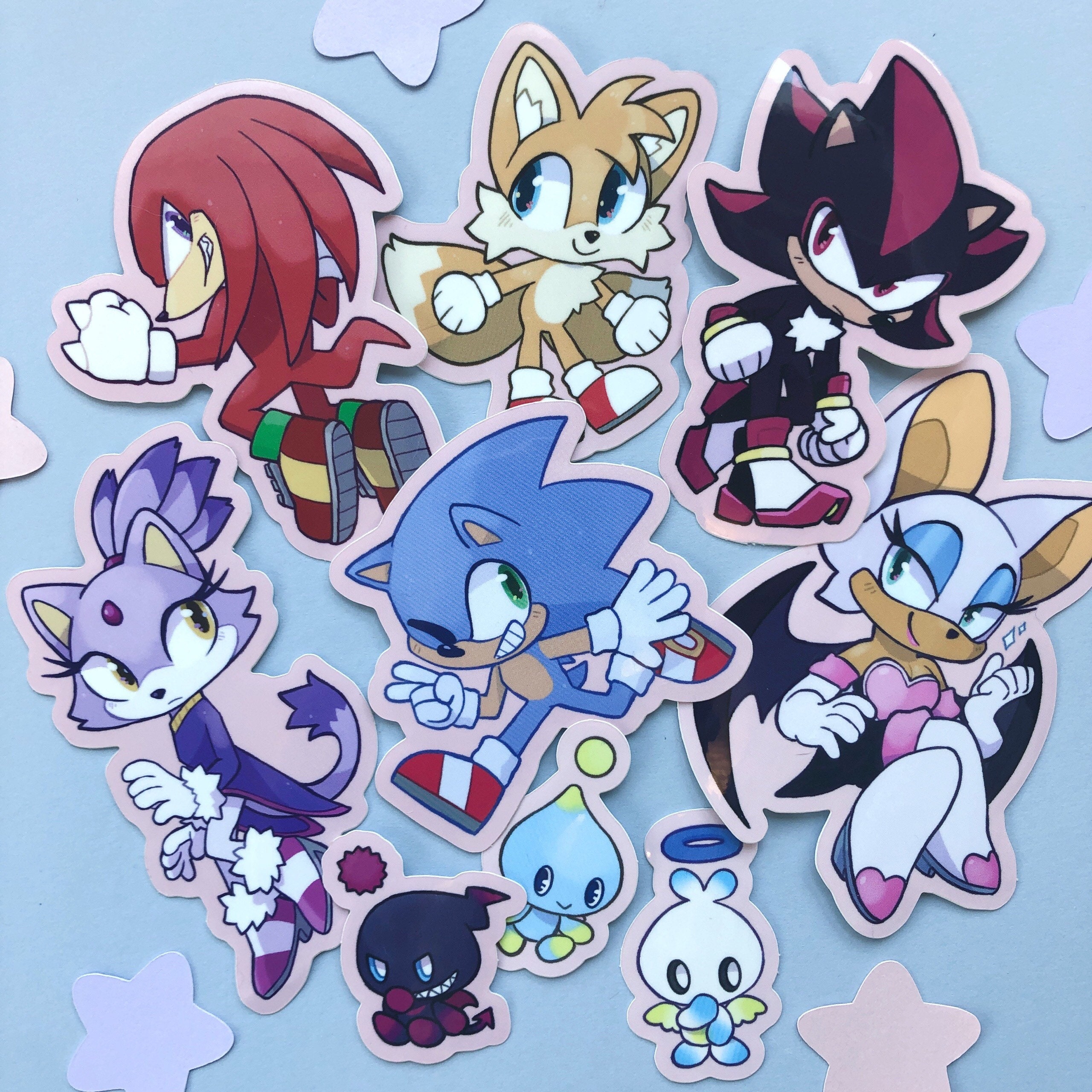 Sonic Stickers · Kinghime · Online Store Powered by Storenvy