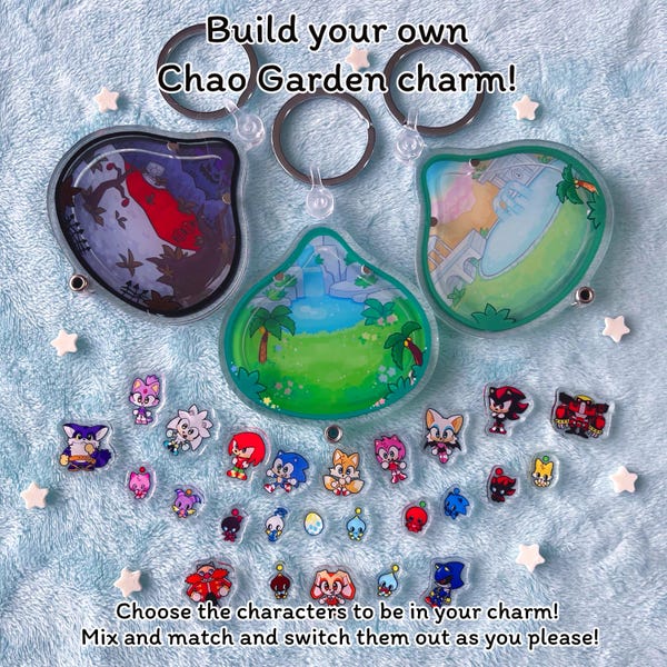 Ciondolo shaker personalizzabile Chao Garden