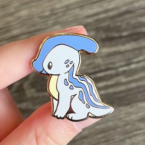 Parasaurolophus - Cutie Pastel Dinosaur Enamel Pin