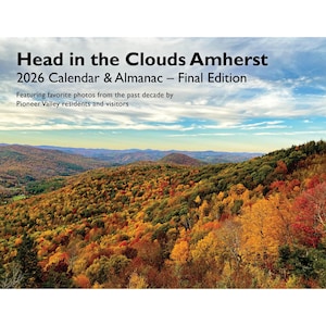 2026 Head in the Clouds Amherst Wall Calendar (Final Edition!)