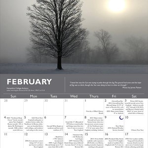 2024 Clouds Amherst Wall Calendar image 3