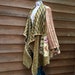Waterfall Jacket - one plus size L XL XXL, retro tapestry and chenille fabrics Lagenlook, upcycled, ready to ship!
