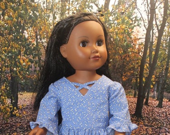 Fun with Ruffles Dress to fit 18 inch dolls like American Girl