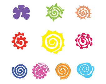 Free Free Flower Roll Up Svg 950 SVG PNG EPS DXF File