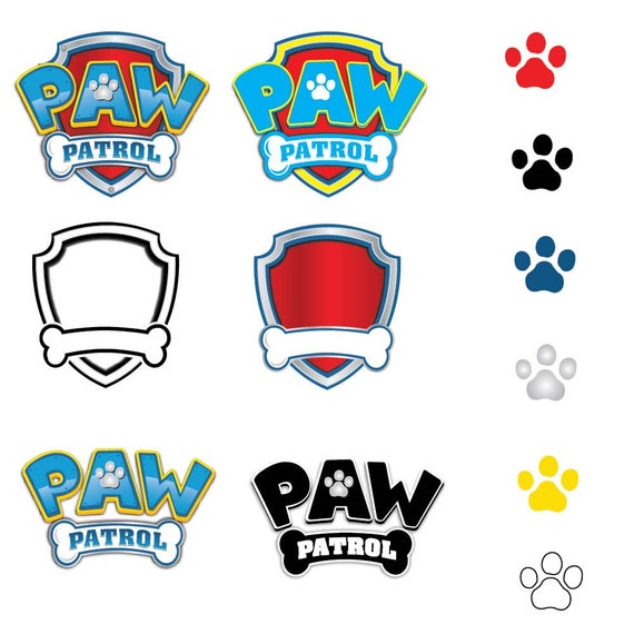 paw patrol print and cut svg free paw patrol print and cut svg free