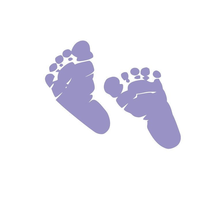 Download Baby Foot SVG Baby Feet Svg Baby Footprint Svg Maternity | Etsy
