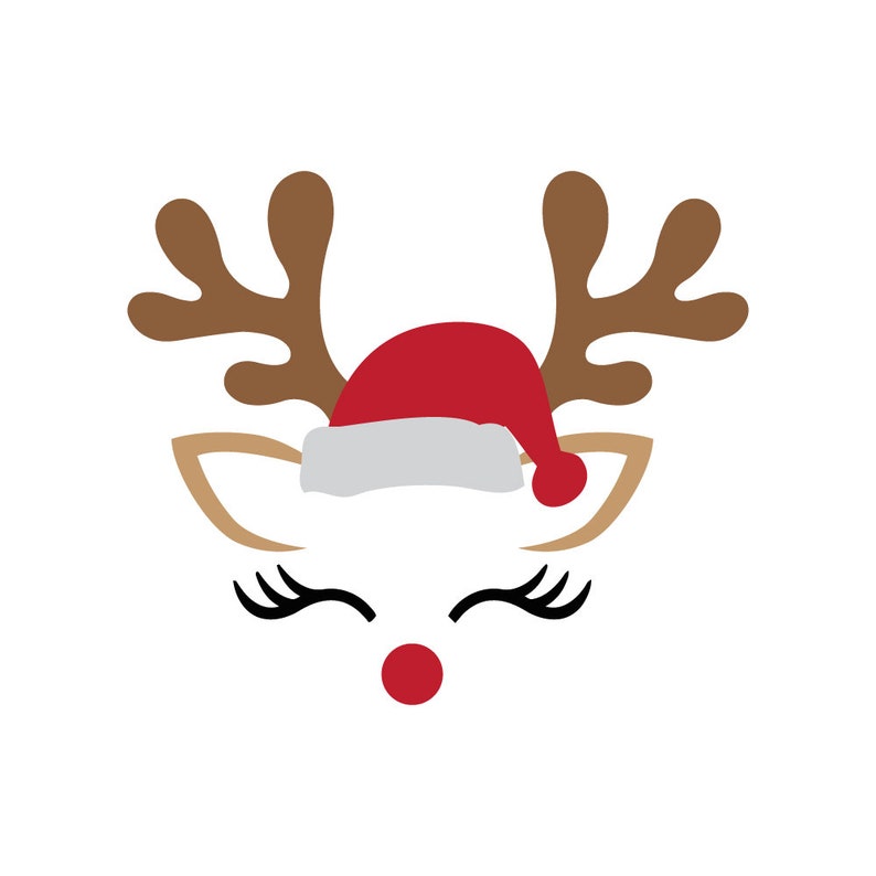 Download Rudolf Svg Reindeer Face Christmas Svg Girl Reindeer Christmas Cutting Files Cute Reindeer Svg Cricut Files Svg Eps Jpg Png Dxf Clip Art Art Collectibles