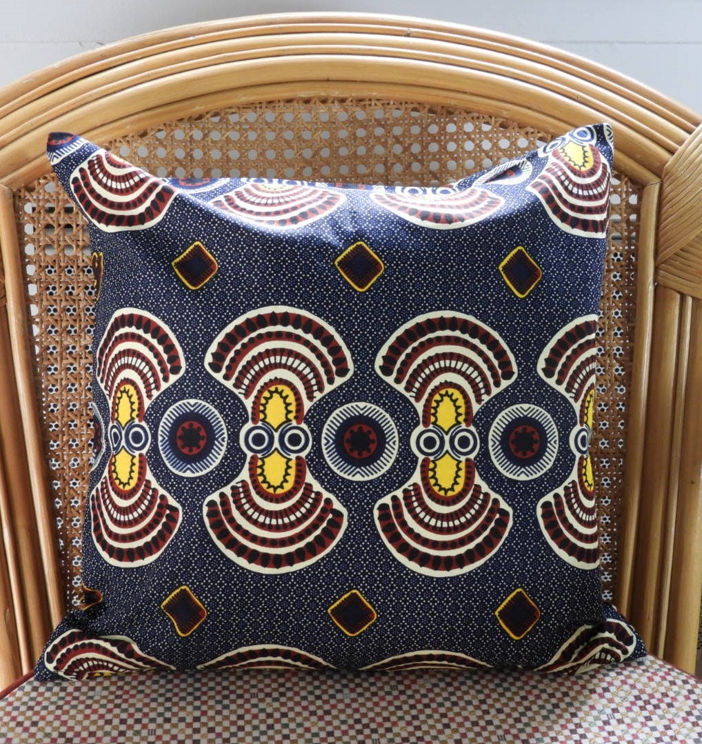 Housse de Coussin en Wax