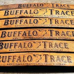 Buffalo Trace Barrel Stave | Bourbon Barrel Stave | Buffalo Trace Stave | Buffalo Trace Distilleries | Whiskey Barrel Stave