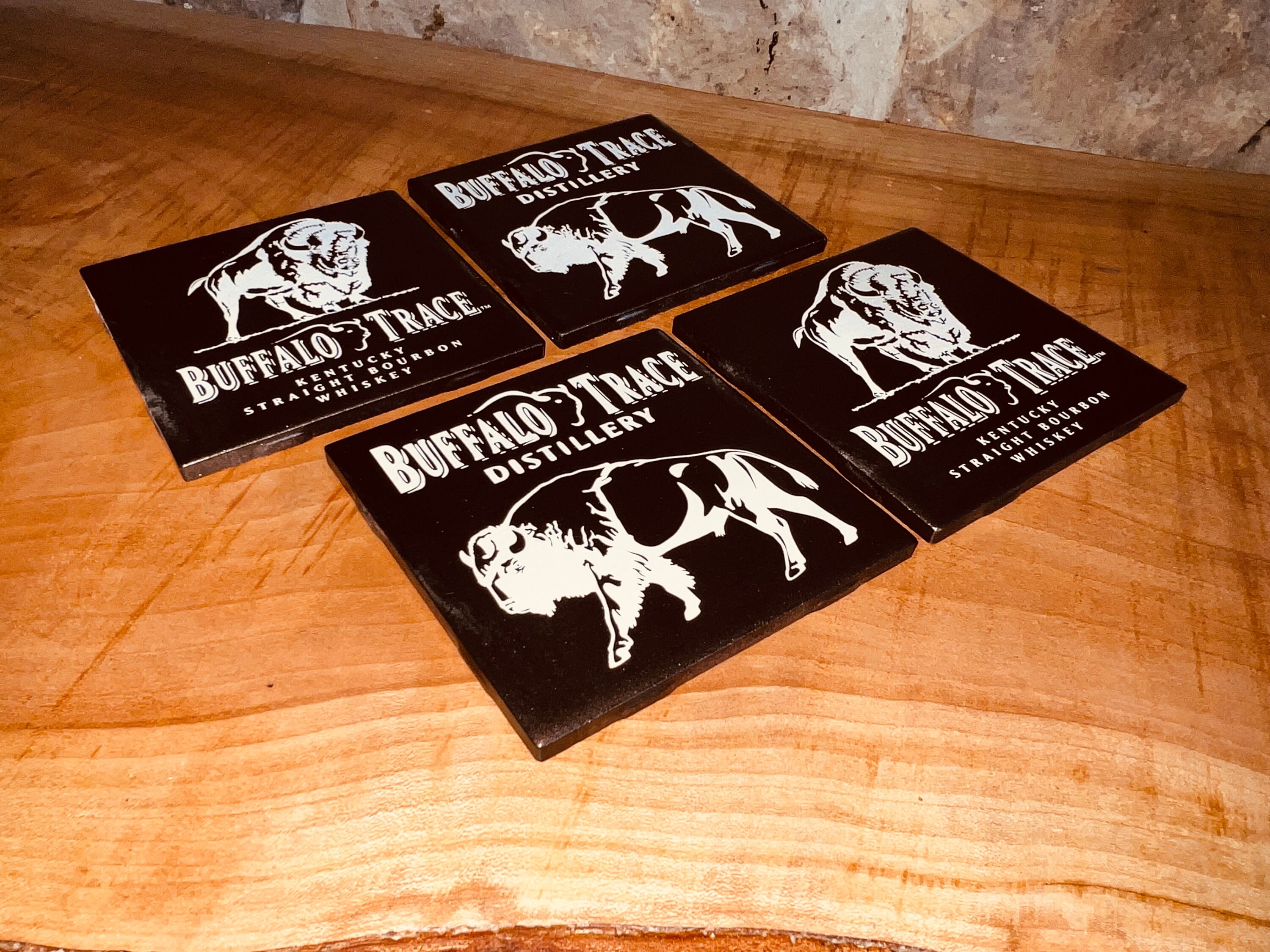 Buffalo Trace 3D Printed Drink Coasters - Israel