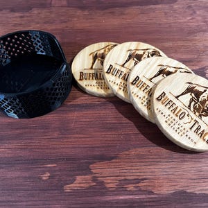 Buffalo Trace | Buffalo Trace Barrel  | Buffalo Trace Barrel Head | Bourbon Barrel Head | bourbon gift for him | Bourbon Gift Ideas for men
