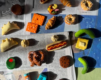 Handmade Food Magnets