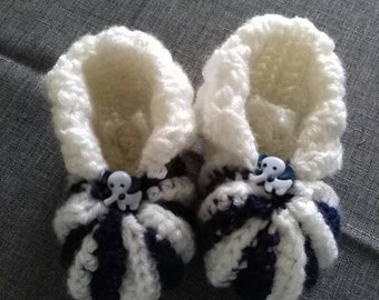 Chaussons Bebe Citrouille Etsy