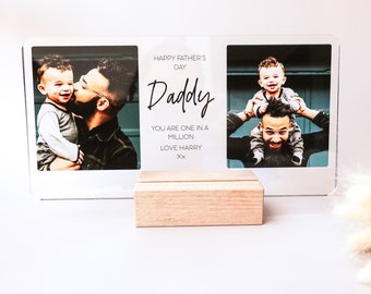 Father's Day Gift | Personalised Father's Day Plaque | Customised Father's Day Photo Plaque | Father's Day Photo Gift | gifts for dad