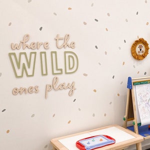 Personalised Acrylic Nursery Name Sign | Baby Name Sign | Nursery Decor| Kids bedroom wall Sign
