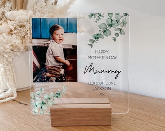 Personalised Mother's Day print | Customised Mother's Day Photo Plaque | Mother's Day Photo Gift |First Mother's Day | Mother's Day Gift |