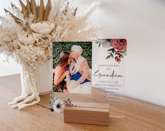 Printed Mother's Day photo Gift | Personalised Mother's Day Plaque | Mother's Day Photo Plaque | Mother's Day Photo Gift | Mum Gift