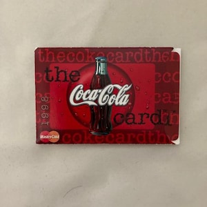 Cartão Promocional Mastercard Coca Cola