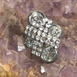 Adjustable Statement Ring: Costume Cocktail Ring