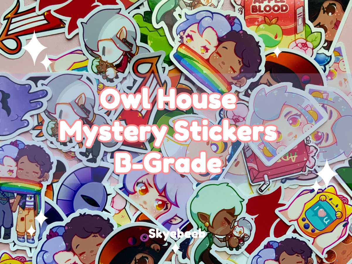 Oops Mystery Sticker The Owl House Theme