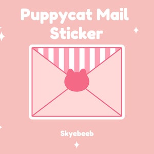 Bee and Puppycat Mail Sticker