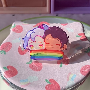 The Owl House Lumity Pride Pin