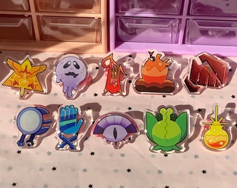 The Owl House Coven Sigil Pins for cosplay!