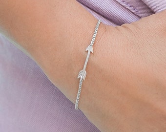 Gold/Silver 925 Sterling Silver Arrow BraceletArrow Bracelet Silver or Gold