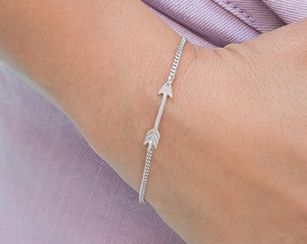 Arrow Bracelet Silver or Gold