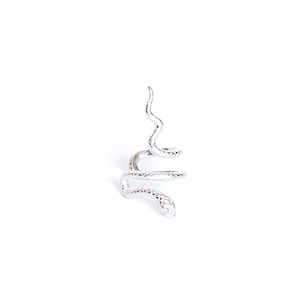 Silver 925 Sterling Silver Snake Conch Ear CuffSnake Ear Cuff Gold Vermeil Ear Wrap
