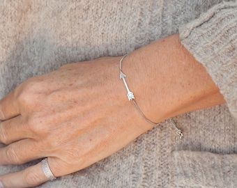 Arrow Bracelet Silver or Gold