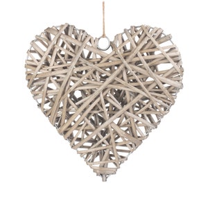 Wicker Heart  - 30cm