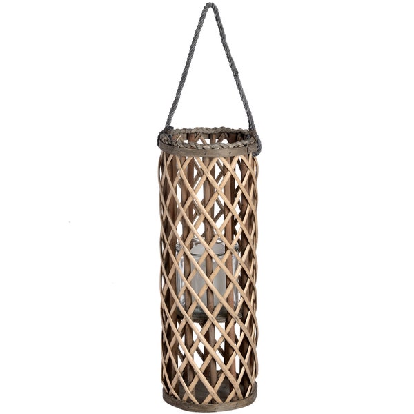 Wicker Garden Lantern