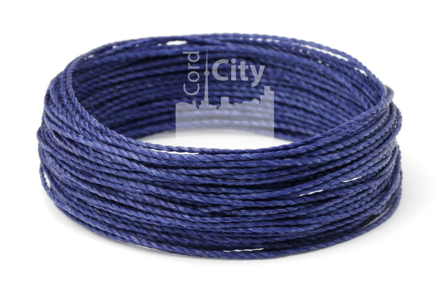 Silk 2 color braided cord kumihimo 1mm 2meters Japanese silk cord