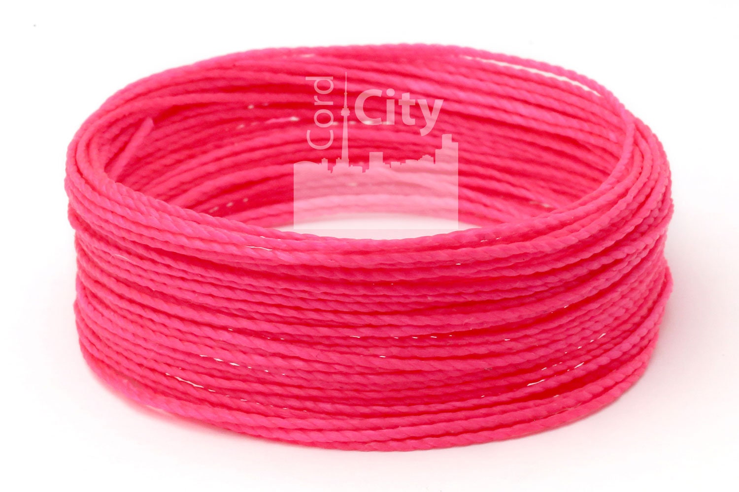 Cordon de polyester ciré Linhasita 1mm, Macramé rose fluo, corde de nouage,  Kumihimo, travail du cuir, fil de perlage, cordon de bracelet damitié -   France