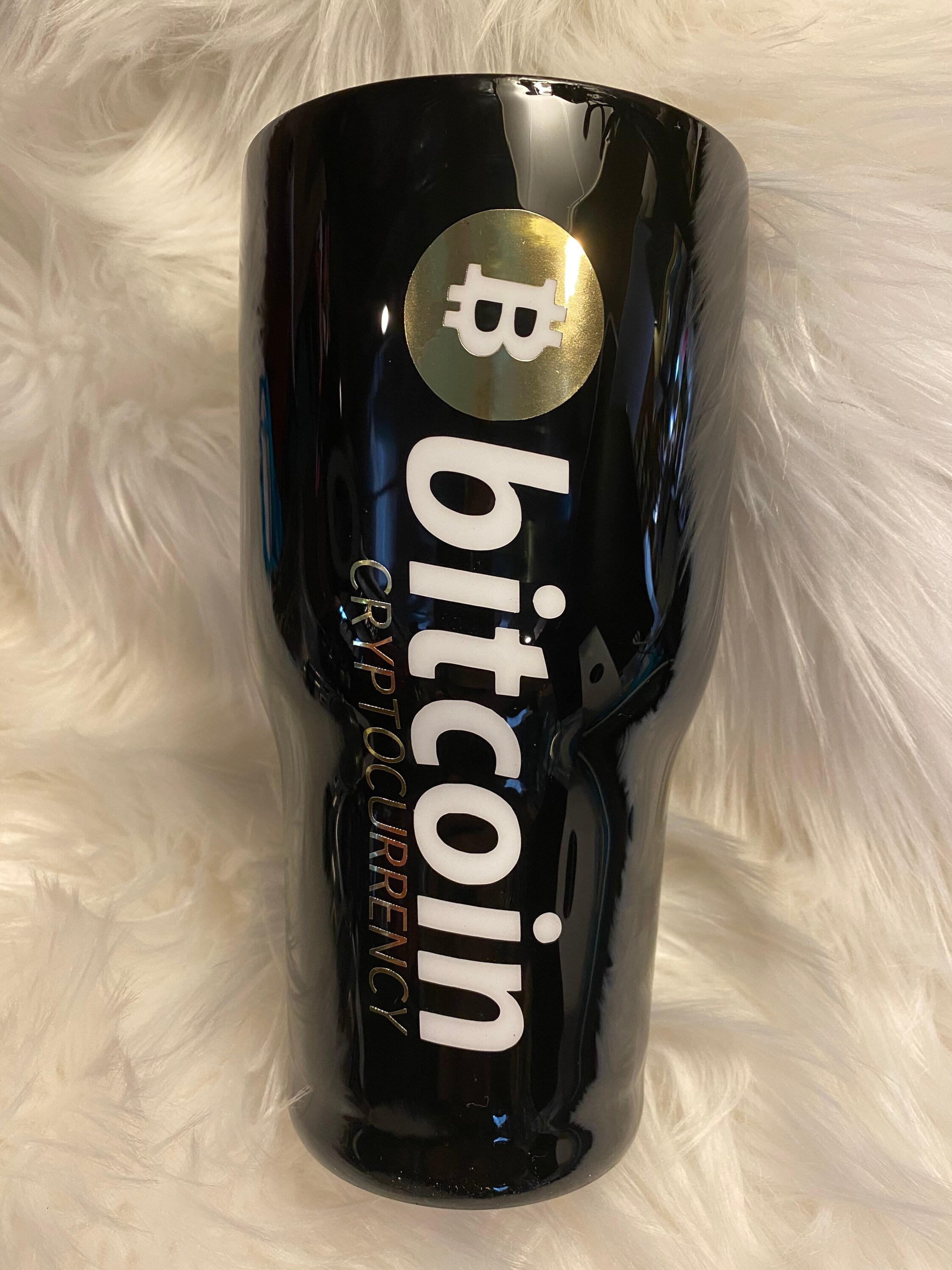 Bitcoin Tumbler - 30oz Crypto Cup