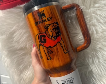 Gobelet DAWGS grain de bois Georgia Bulldogs