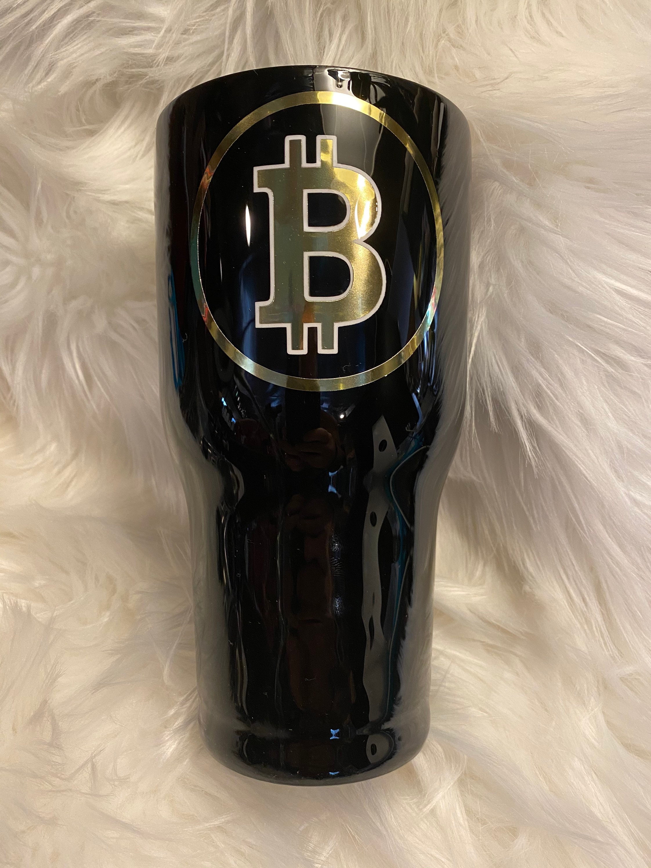 Bitcoin Tumbler - 30oz Crypto Cup