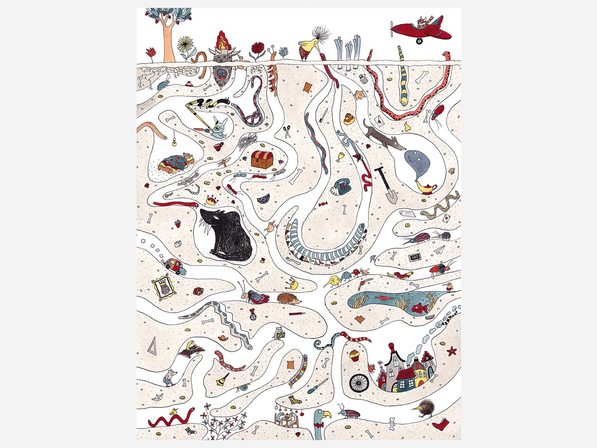 Affiche - Souterrain